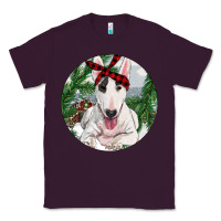 Plum bull terrier and farm Classic Tee - RanaPortraitStore
