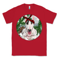 Red bull terrier and farm Classic Tee - RanaPortraitStore