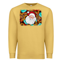 Antique Gold santa background Premium Sweatshirt - JahusDesignShop