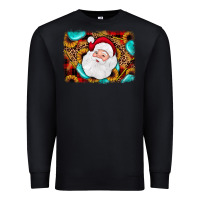 Black santa background Premium Sweatshirt - JahusDesignShop