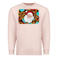 Pale Pink santa background Premium Sweatshirt - JahusDesignShop