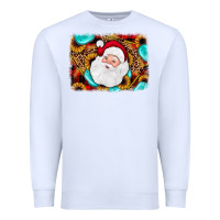 White santa background Premium Sweatshirt - JahusDesignShop