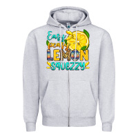 Easy Peasy Lemon Squezzy Zipper Hoodie | Teevron