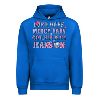Cobalt lord have mercy baby got her blue jeans on Urban Hoodie - NancyCooperArtShop
