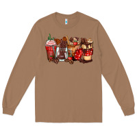 Toasted Coconut hot chocolate coffee cups Long Sleeve Tee - Zillion Design Studio