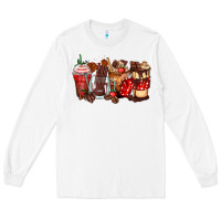 White hot chocolate coffee cups Long Sleeve Tee - Zillion Design Studio