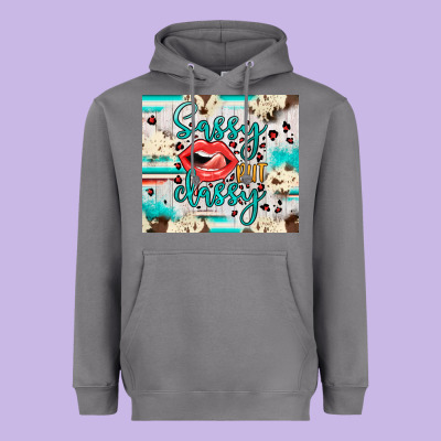 Sassy But Classy Heavyweight Hoodie Designed By Jahusdesignshop