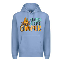 Colony Blue cutest little camper Premium Hoodie - MaliasSmallBusiness