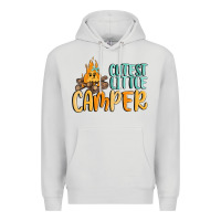 Dove Grey cutest little camper Premium Hoodie - MaliasSmallBusiness