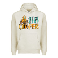 Oatmeal Heather cutest little camper Premium Hoodie - MaliasSmallBusiness