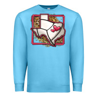 Ocean Blue leopard volleyball texas map Premium Sweatshirt - Jasminsmagicworld