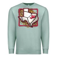 Seafoam leopard volleyball texas map Premium Sweatshirt - Jasminsmagicworld