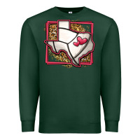 Sports Green leopard volleyball texas map Premium Sweatshirt - Jasminsmagicworld