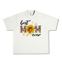 Pistachio best mom ever with sunflower Urban Heavy Tee - Artiststas