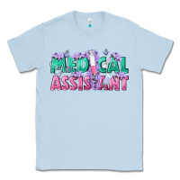 Dusty Blue medical assistant Classic Tee - texasbilliewilder