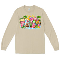 Mushroom beach summer coffee cups Long Sleeve Tee - Zillion Design Studio