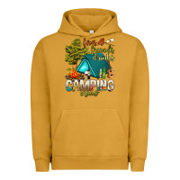 Pigment Peanut Butter fires friends drinks camping crew Urban Hoodie - NancyCooperArtShop