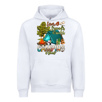 White fires friends drinks camping crew Urban Hoodie - NancyCooperArtShop