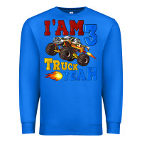 True Royal i'am three truck yeah Premium Sweatshirt - Artiststas