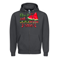 Smoke don't eat watermelon seeds Zipper Hoodie - Zillion Design Studio