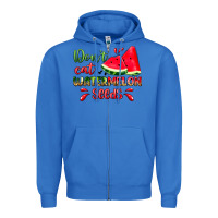 True Royal don't eat watermelon seeds Zipper Hoodie - Zillion Design Studio