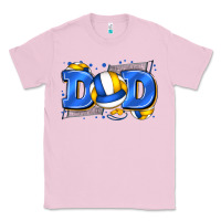 Bubblegum Pink dad volleyball Classic Tee - Zillion Design Studio