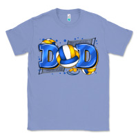 Colony Blue dad volleyball Classic Tee - Zillion Design Studio