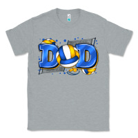 Heather Grey dad volleyball Classic Tee - Zillion Design Studio