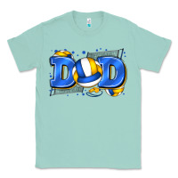 Seafoam dad volleyball Classic Tee - Zillion Design Studio