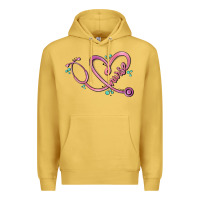 Antique Gold nurse heart Premium Hoodie - MaliasSmallBusiness