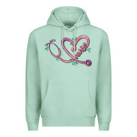 Seafoam nurse heart Premium Hoodie - MaliasSmallBusiness