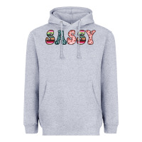 Heather Grey sassy Heavyweight Hoodie - JahusDesignShop