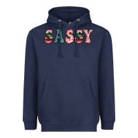 Navy sassy Heavyweight Hoodie - JahusDesignShop