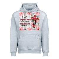 Heather Grey christian Urban Hoodie - MaliasSmallBusiness