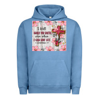Pigment Pebble Blue christian Urban Hoodie - MaliasSmallBusiness