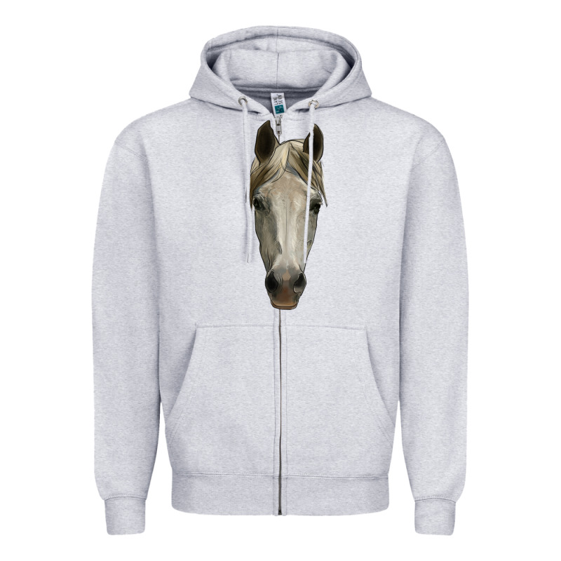 Horse Head Zipper Hoodie by RanaPortraitStore | Teevron