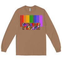 Toasted Coconut barcode pride Long Sleeve Tee - texasbilliewilder