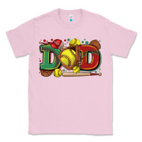 Bubblegum Pink dad softball Classic Tee - Zillion Design Studio
