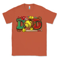 Copper dad softball Classic Tee - Zillion Design Studio