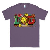 Lavender dad softball Classic Tee - Zillion Design Studio