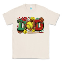 Natural dad softball Classic Tee - Zillion Design Studio