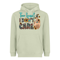 Matcha too bad i don't care Heavyweight Hoodie - JahusDesignShop