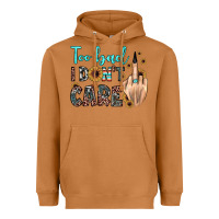 Meerkat too bad i don't care Heavyweight Hoodie - JahusDesignShop