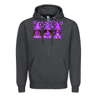 Smoke Domestic Violence Warrior Afro Gnomes Zipper Hoodie - texasbilliewilder