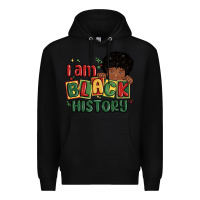 Black i am black history black boy Premium Hoodie - MaliasSmallBusiness