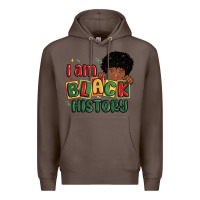 Coffee i am black history black boy Premium Hoodie - MaliasSmallBusiness