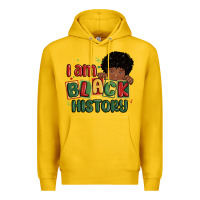 Lemon i am black history black boy Premium Hoodie - MaliasSmallBusiness