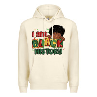 Sandshell i am black history black boy Premium Hoodie - MaliasSmallBusiness