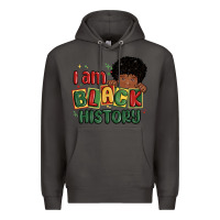 Smoke i am black history black boy Premium Hoodie - MaliasSmallBusiness