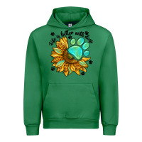Emerald life is better with dogs Urban Hoodie - NancyCooperArtShop